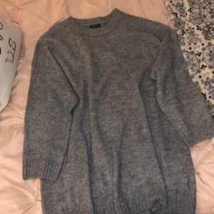 LANE BRYANT Cozy Gray Sweater Size 26/28
